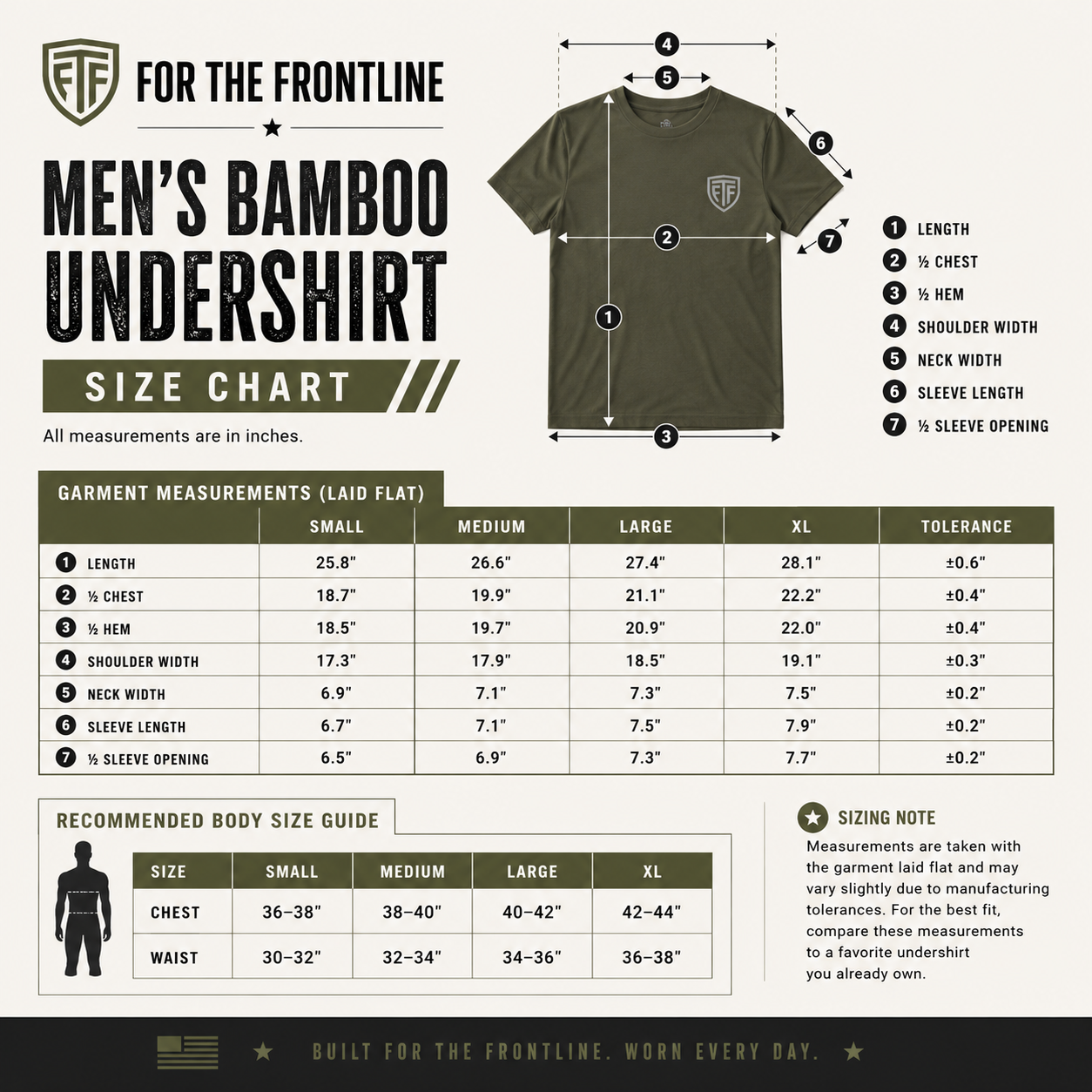 FTF Natural-Fiber Undershirt