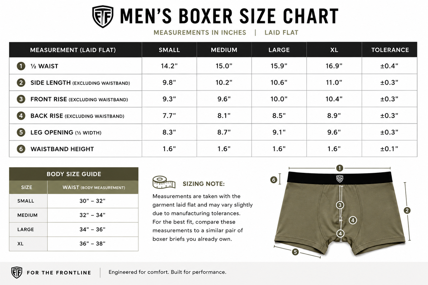 FTF Natural-Fiber Underwear